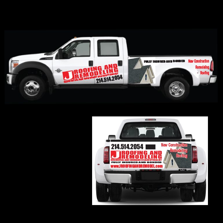 J Roofing – Truck Wrap