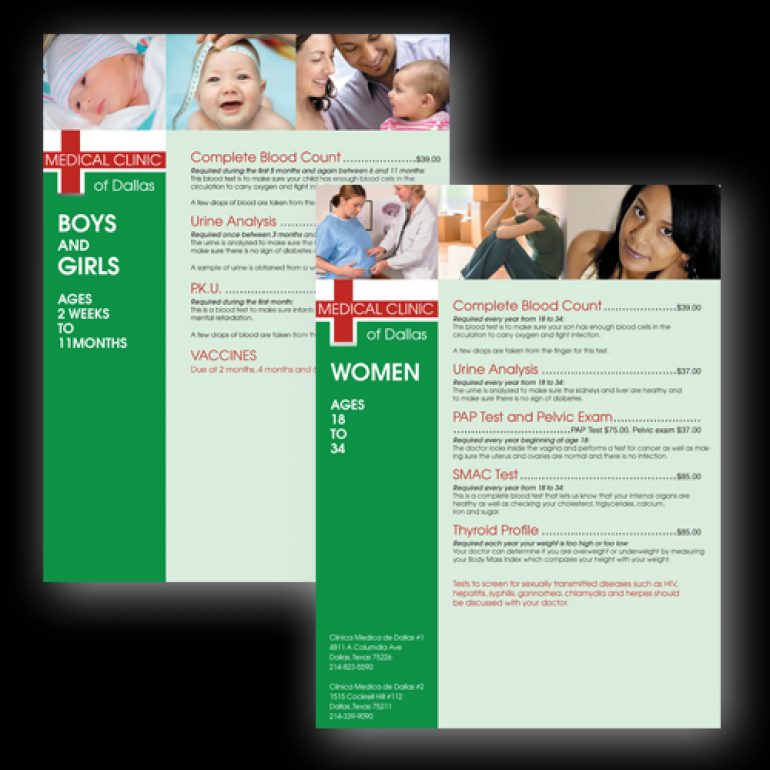 Medical Clinic of Dallas 32pg Pamplet