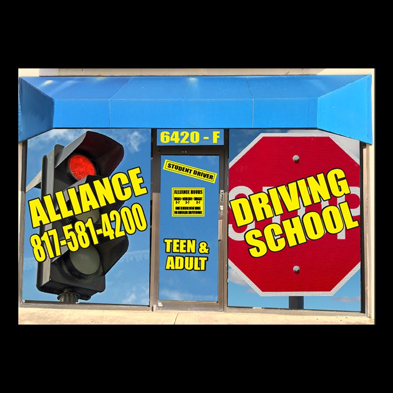 Alliance Driving – Window Wrap
