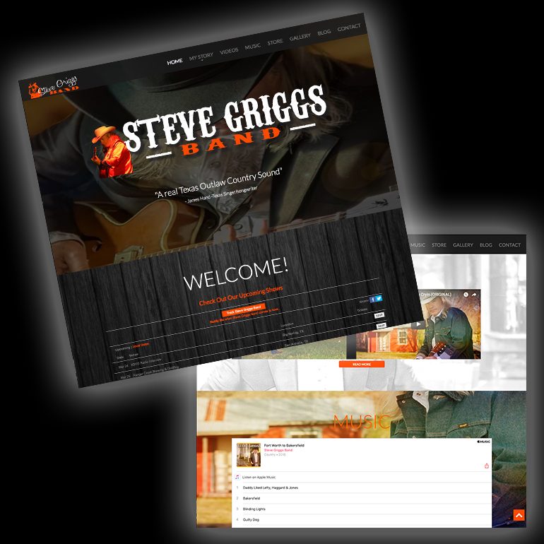Steve Griggs Band Website